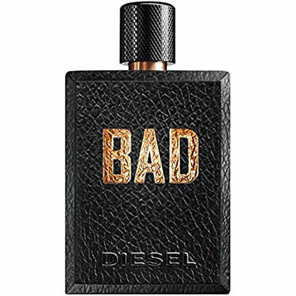 Picture of BAD by Diesel | Eau de Toilette Spray | Fragrance for Men | Daring and Sophisticated Scent of Citrus, Spice, Tobacco, Wood, and Caviar | 125 mL / 4.2 fl oz