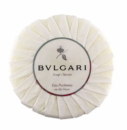 Picture of Bvlgari au the blanc (White Tea) Soap 2.6oz Set of 6