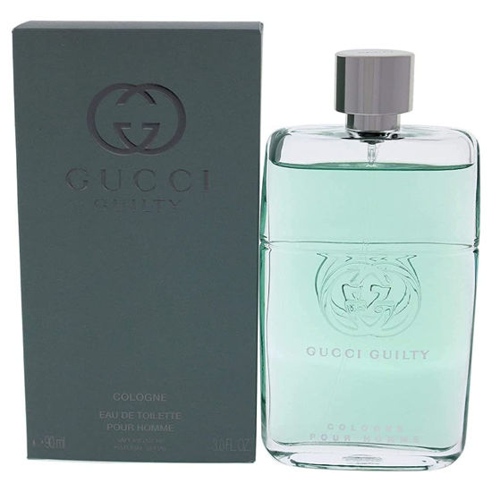 Picture of Gucci Guilty Cologne for Men - 3 oz EDT Spray, clear