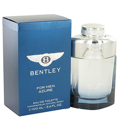 Picture of Bentley Azure Cologne By Bentley 3.4 oz Eau De Toilette Spray For Men - 100% AUTHENTIC