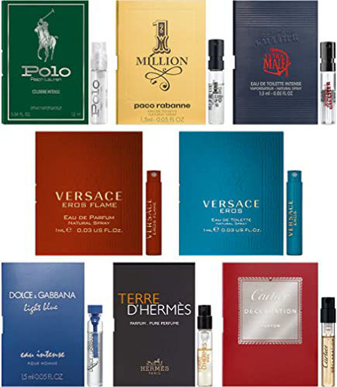 GetUSCart- Men's Designer Fragrance Sampler (8 count)