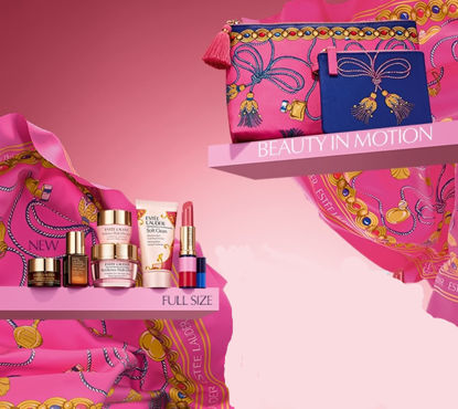 Picture of Estee Lauder 7pcs Plump & Nourish Gift Set Includes Resilience, Advanced Night Repair and More