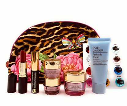 Picture of Estee Lauder 2020 6pcs Gift Set Tote Bag Skincare Makeup Resilience Multi-Effect