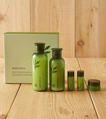 Picture of [Innisfree] Green Tea Balancing Skin Care Set EX