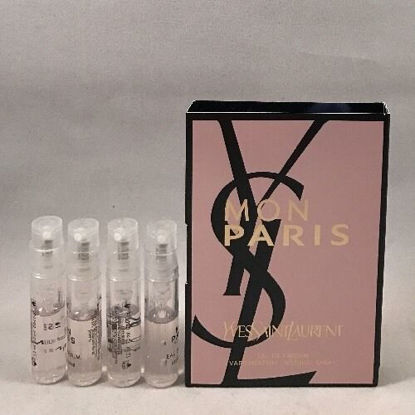 Picture of 4 Yves Saint Laurent YSL Mon Paris Eau De Parfum Spray 0.04 oz/1.2ml Sample Vial
