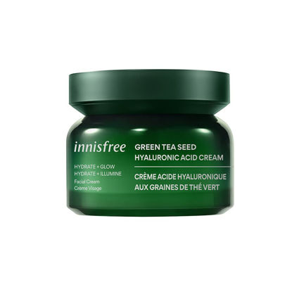 Picture of innisfree Green Tea Hyaluronic Acid Hydrating Moisturizer: Nourish, Soothe, Hydrate, and Support Skin Barrier