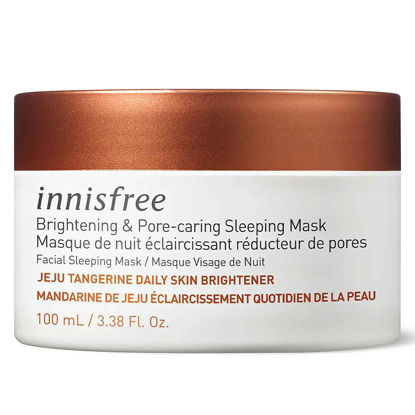 Picture of innisfree Tangerine Brightening & Pore Caring Sleeping Mask Treatment , 3.38 Fl Oz (Pack of 1)