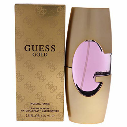 Picture of Guess Gold By Parlux Fragrances For Women. Eau De Parfum Spray 2.5 Oz.