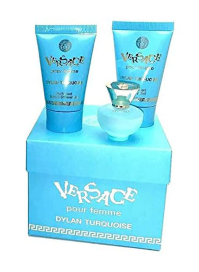GetUSCart Versace Dylan Turquoise Womens Mini Perfume Trio Gift
