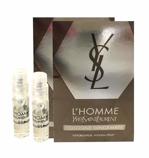 GetUSCart- 2 Yves Saint Laurent YSL for Men Sample Spray Vial • 0.05 fl.  oz. / 1.5 ml •• L'Homme Cologne Gingembre ••