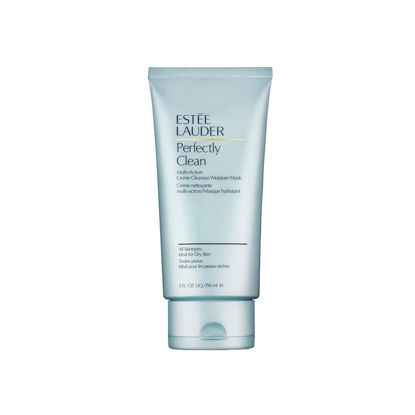 Picture of Estee Lauder | Perfectly Clean | Multi-Action Crème Cleanser/Moisture Mask | Conditions | Nourishes | Non-foaming creme | 5 oz