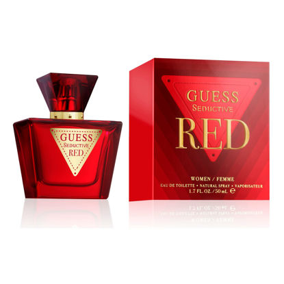 Picture of GUESS Seductive Red Women / Femme Eau de Toilette Perfume Spray For Women, 1.7 Fl. Oz.