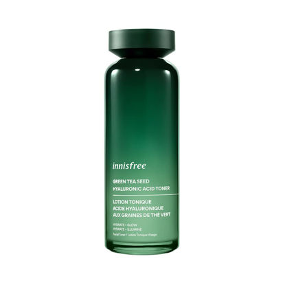 Picture of innisfree Green Tea Hyaluronic Acid Hydrating Toner: Nourish, Soothe, Hydrate, and Support Skin Barrier
