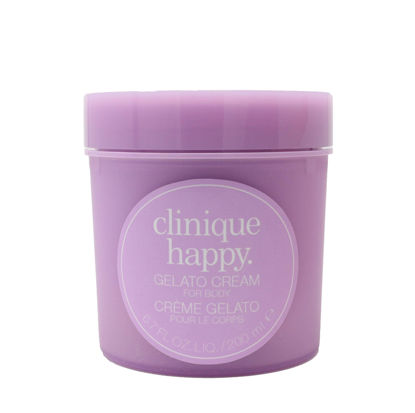 Picture of Clinique Happy Gelato Cream for Body, Sugar Petals, 6.7oz/200ml