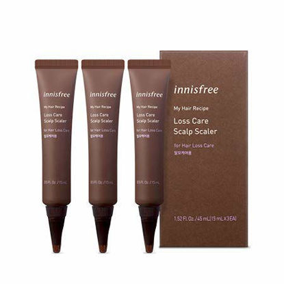 Picture of innisfree]My Hair Recipe Loss Care Scalp Scaler15mL3?2set?
