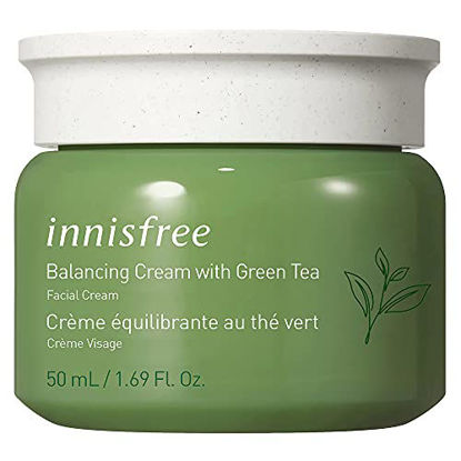 Picture of innisfree Green Tea Moisture Balancing Cream Hydrating Face Moisturizer, 2 Pound (Pack of 1)
