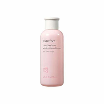 Picture of innisfree Cherry Blossom Dewy Glow Toner Hydrating Face Treatment, 6.76 Fl Oz (Pack of 1)