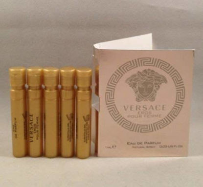 Picture of 5 Versace Eros Pour Femme Spray Sample Vial 1 Ml/0.03 Oz for Women