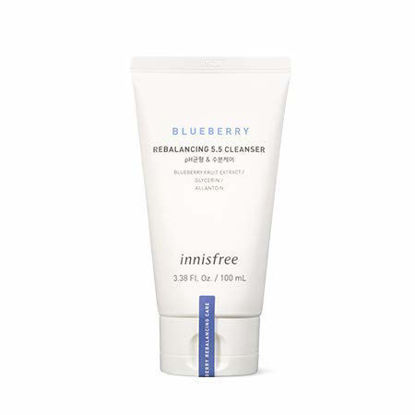 Picture of innisfree.blue berry rebalancing skin care/skin/lotion/cream/cleanser/sun cream (Blueberry Rebalancing 5.5 Cleanser (100ml))