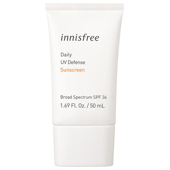 Picture of innisfree Daily UV Defense Sunscreen Broad Spectrum SPF 36 Face Lotion, 1.69 Fl Oz (Pack of 1)