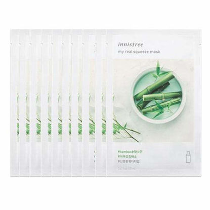 Picture of innisfree It's real squeeze mask (10 pack, Bamboo)