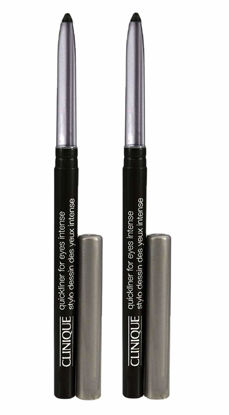 Picture of 2 Clinique Quickliner for Eyes Intense Eye Liner - Travel Size 0.005 oz. / 0.14g Each, Unboxed