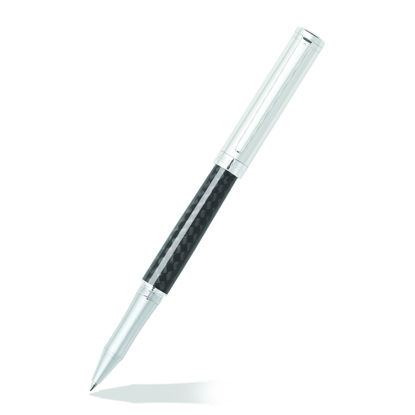 Picture of Sheaffer Intensity Carbon Fiber Rollerball Pen with Chrome Cap and Trim