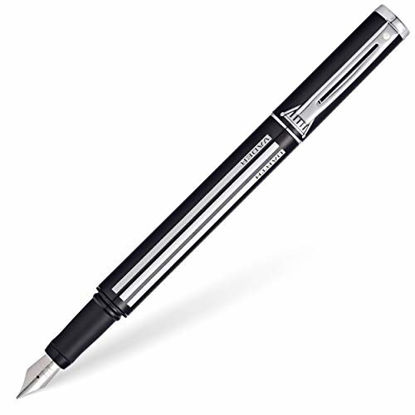 Picture of Sheaffer Pop Star Wars Darth Vader Fountain Pen with Chrome Trim and Medium Nib