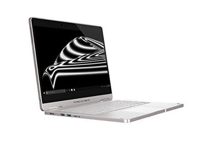 Picture of Porsche Design Book ONE - UK (QWERTY) Keyboard / 512GB SSD / 16GB RAM / Inter i7 7th Gen. - Convertible 2-in-1 Laptop/Tablet (Pure Silver) - International Version