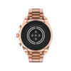 Picture of Michael Kors Gen 6 Bradshaw Stainless Steel Smartwatch, Rose Gold Tone Pave-MKT5135V