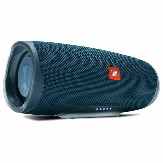 Picture of JBL Charge 4 Portable Waterproof Wireless Bluetooth Speaker - Blue (Renewed)
