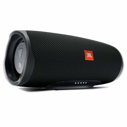 Picture of JBL Charge 4 Portable Waterproof Wireless Bluetooth Speaker - Black (Renewed)