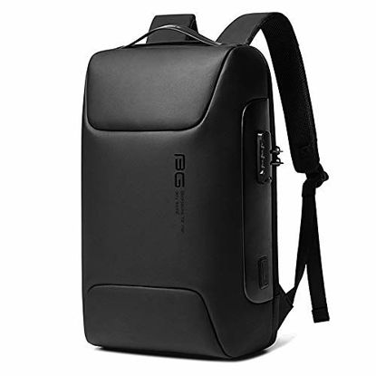 Picture of OZUKO Anti Theft Business Laptop Backpack Slim Durable Waterproof Computer Rucksack College School Bookbag for 15.6 inch