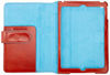 Picture of Piquadro Ipadair2 Stand Up Leather Case with Automatic Sleep/Wake Function, Orange, One Size