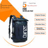 Picture of OZUKO Unisex School Rucksack Backpacks Casual Schoolbag,Water Resistant College School Computer Bag for Women & Men (Black)