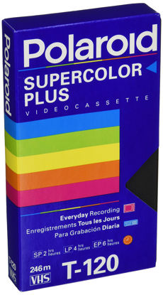 Picture of 4 New Polaroid Supercolor Video Cassette T-120 3 Pack Plus 1