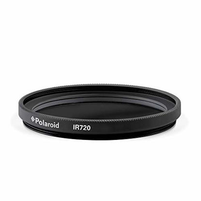 Picture of Polaroid Optics 37mm Infrared Filter [X-Ray Effect] - IR720 Removes Most Visible Light Below & Above 720nm Wavelength- Compatible w/ All Popular Camera Lens Models