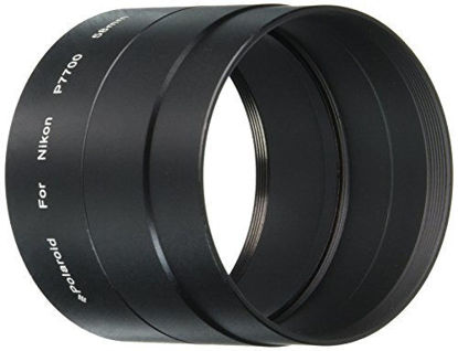 Picture of Polaroid 58mm Aluminum Lens And Filter Adapter Tube For Nikon P7700