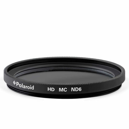 Picture of Polaroid Optics 62mm Neutral Density Filter [ND 0.6] Compatible w/ All Popular Camera Lens Models
