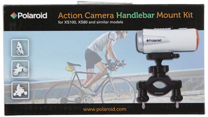 Picture of Polaroid Handlebar Mount for XS80HD and XS100HD Action Video Cameras,Black