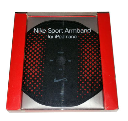 Picture of Nike AC1126 Plus Sport Armband for iPod Nano Black/Red