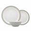 Picture of Denby 380048781 Elements 12 Piece Dinner Set, Grey