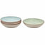 Picture of Denby Always Entertaining Deli 4 Piece Pasta Bowl Set, Stone, Blue/Pink/Yellow/Green, Four