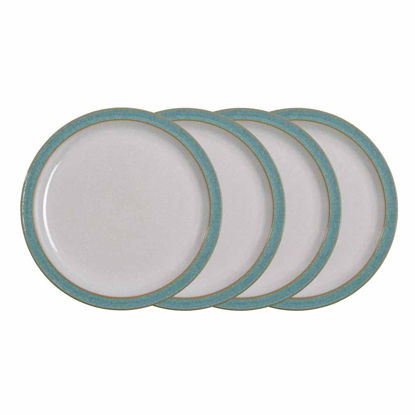 Picture of Denby Elements 4 Piece Dinner Plate Set, Green