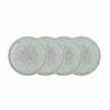 Picture of Denby Halo Speckle Coupe Salad Plate Set, 4-piece, Light Blue
