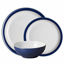 Picture of Denby Elements Dark Blue 12 Piece Tableware Set
