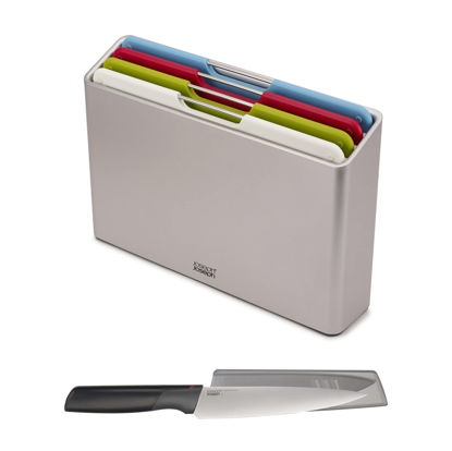 Picture of Joseph Joseph Folio Chopping Board Set with Storage case and Free Knife