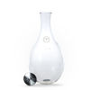 Picture of MAYU Water Borosilicate Glass Pitcher - Hand-blowntempered Crystal Clear Carafe Only of MAYU Water Swirl Dispenser - (51 Oz 1.5L) | Stainless Steel Lid Included - MAYU Swirl Base Not Included