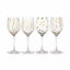 Picture of Mikasa Wine Glasses, 4 Count (Pack of 1), Gold