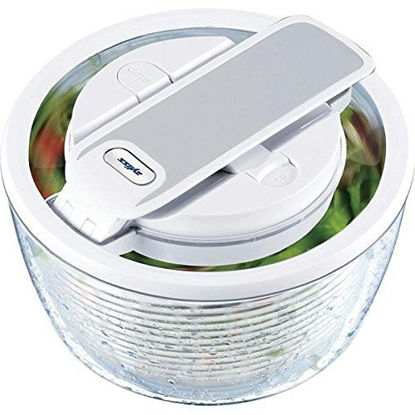 Picture of Zyliss Smart Touch Salad Spinner, Small, White